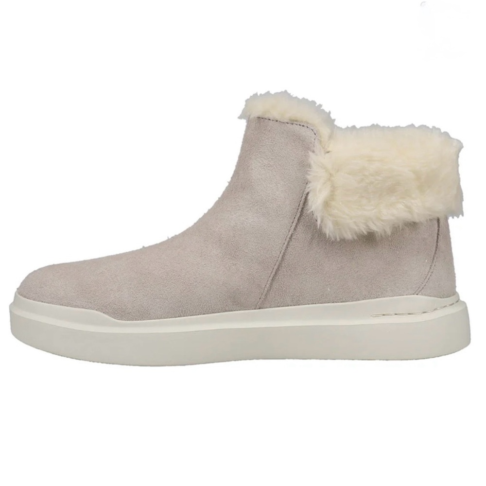 Cole Haan Grandpro Rally Round Toe Zippered Snow Suede Booties Women's Grey 10 - Picture 3 of 14